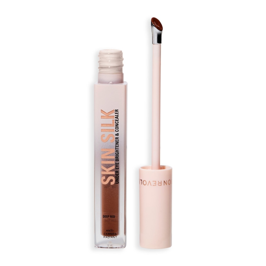 REVOLUTION Skin Silk Concealer DEEP RED 4 ml Braun