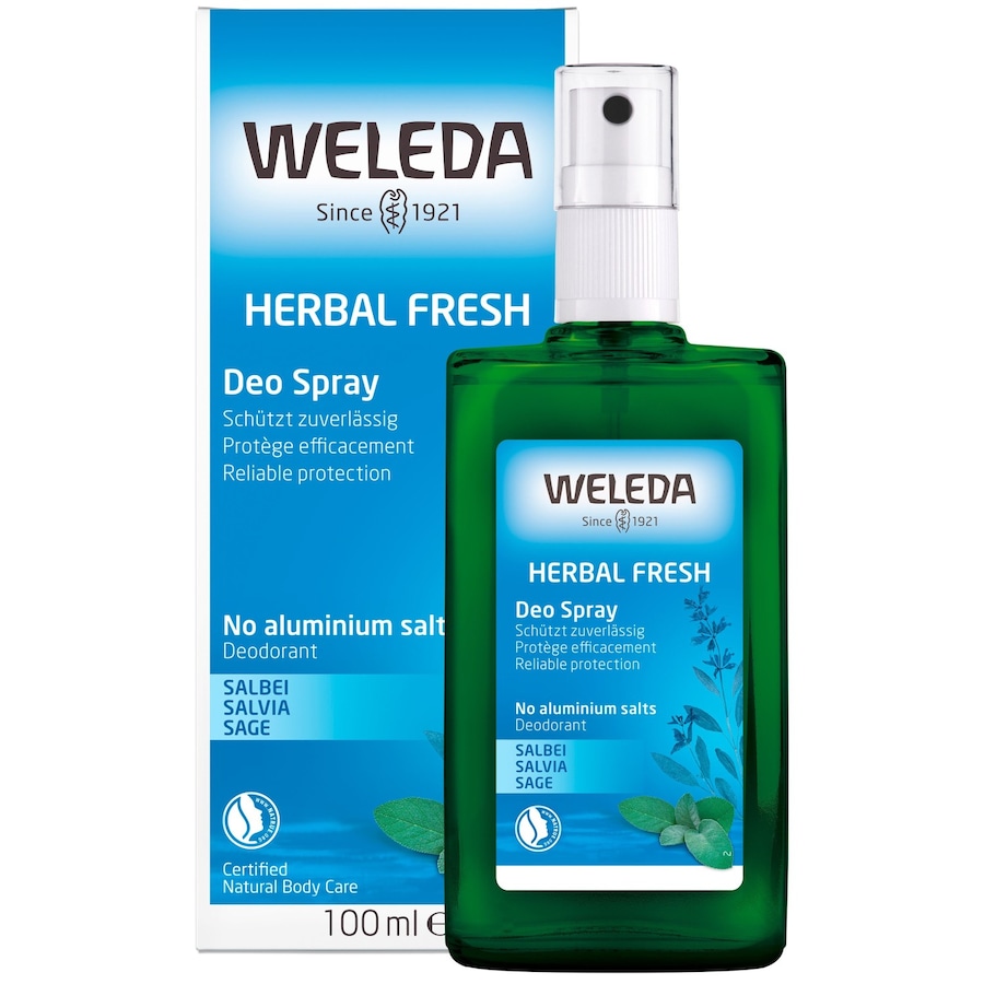 Weleda Herbal Fresh Deo Spray Salbei Deodorant 100 ml