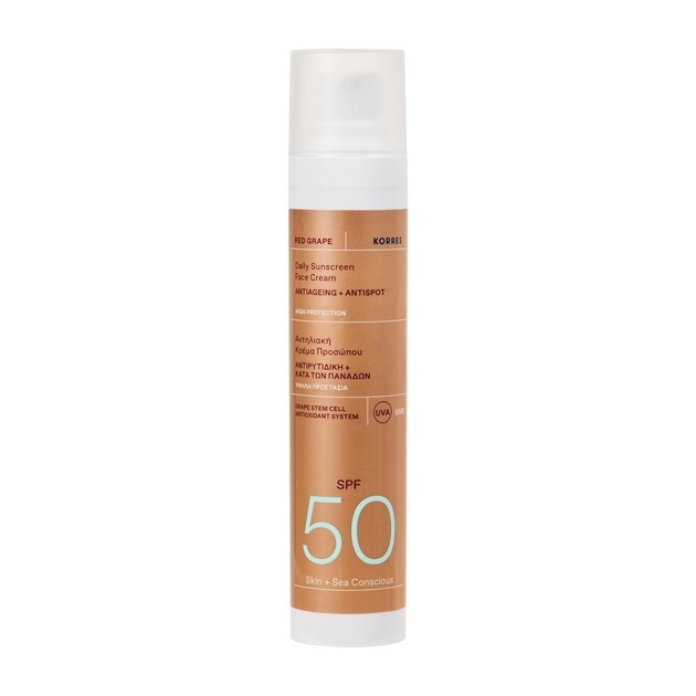 KORRES RED GRAPE SPF50 Anti-Aging + Anti-Dark-Spot