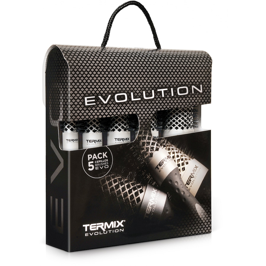 Termix Evolution Basic 5er-Pack Haarpflegeset Rundbürste Ø17 + Ø23 Ø28 Ø32 Ø43