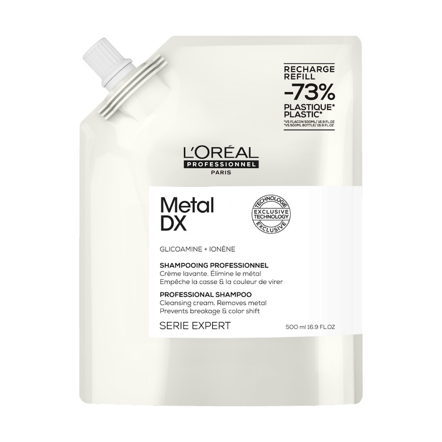 L ́Oréal Professionnel Paris Serie Expert Metal DX Shampoo Nachfüllung 500 ml