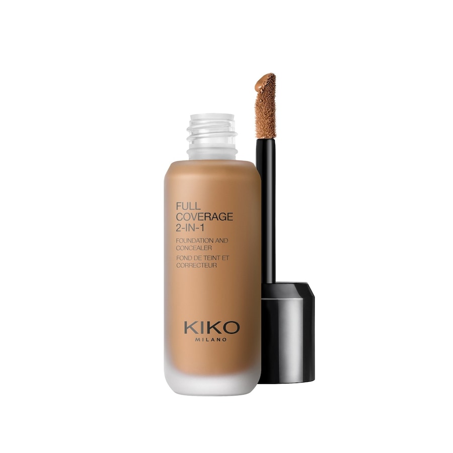 KIKO Milano Full Coverage 2-In-1 Foundation Warm Beige 120 25 ml Braun Damen