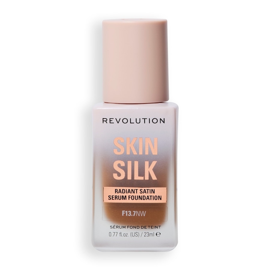 REVOLUTION Skin Silk Serum Foundation F13.7NW 23 ml Braun