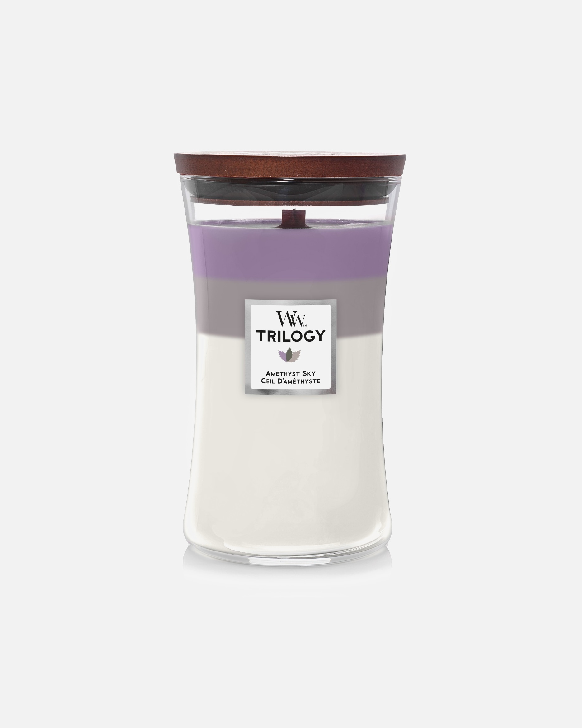 Kerze für Unisex WoodWick Trilogy Amethyst Sky Large Jar