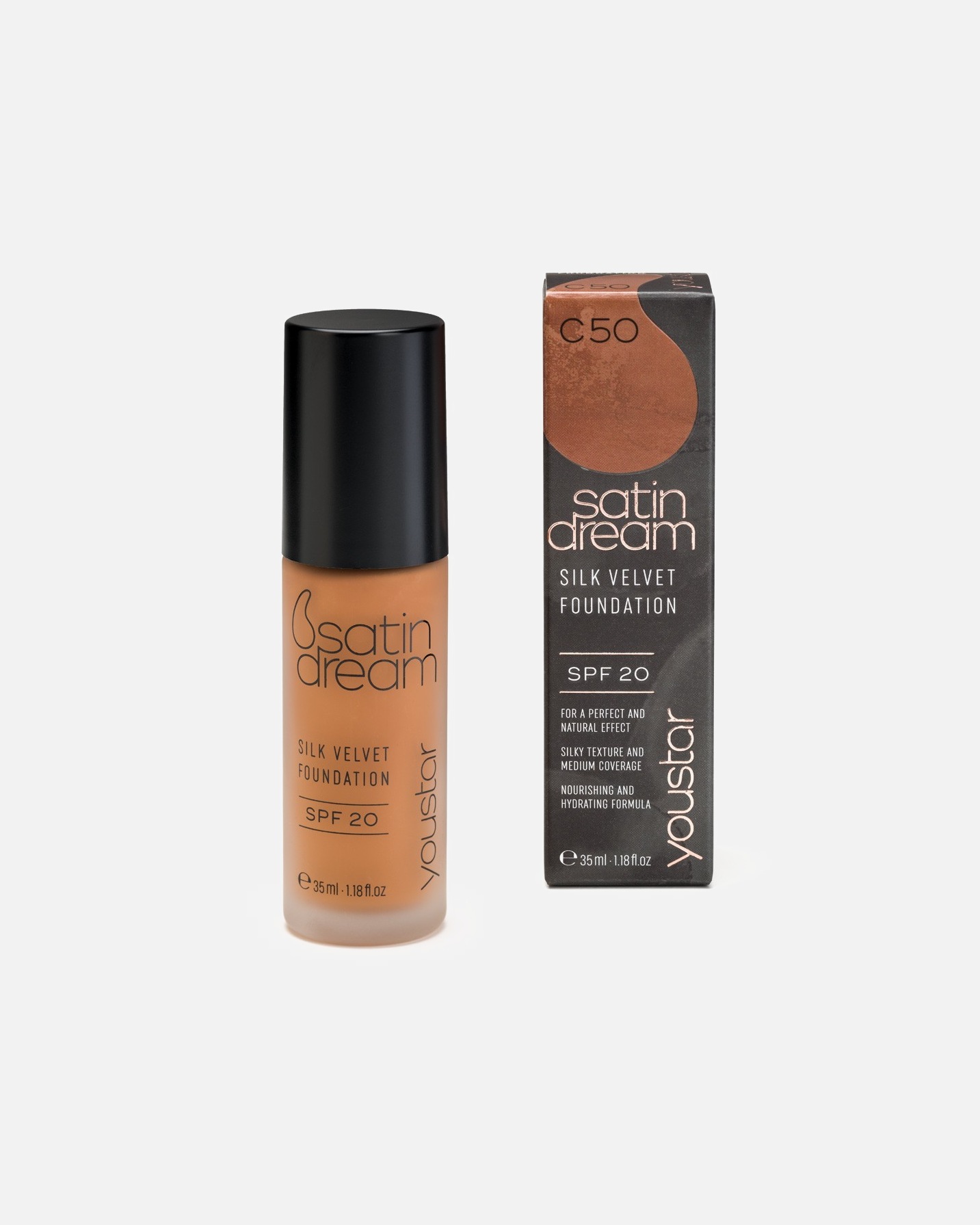 Foundation für Unisex youstar Default Brand Line Satin Dream C50