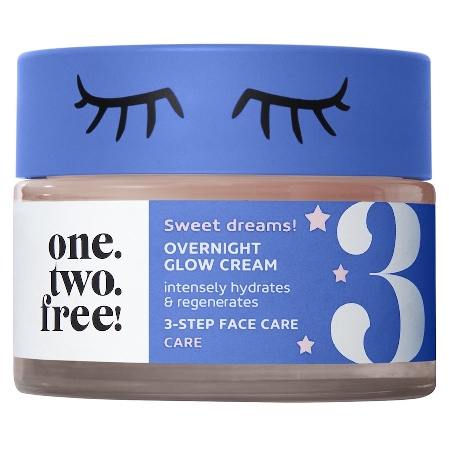 one.two.free! Overnight Glow Cream Nachtcreme 50 ml
