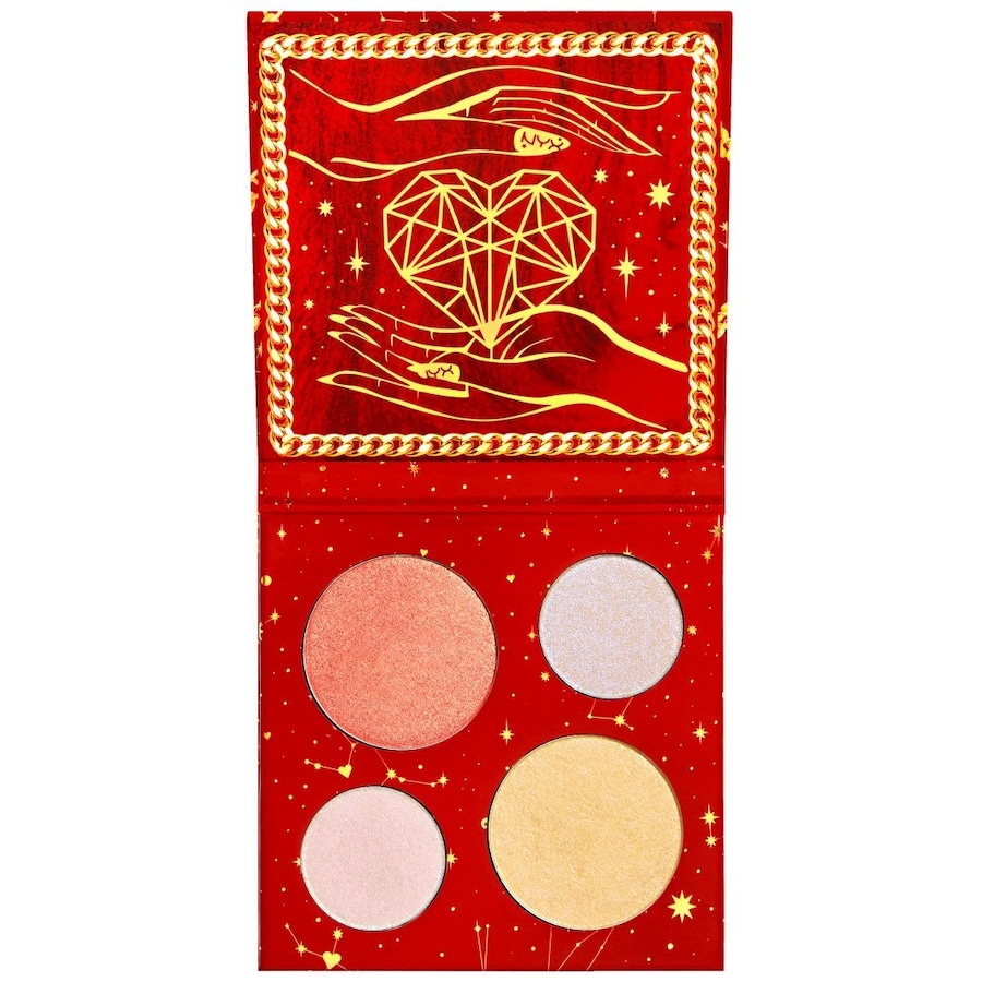 NYX Professional Makeup Holiday Collection Gimme Super Stars Highlighter Quad Moon Metals 16.4 g Nude