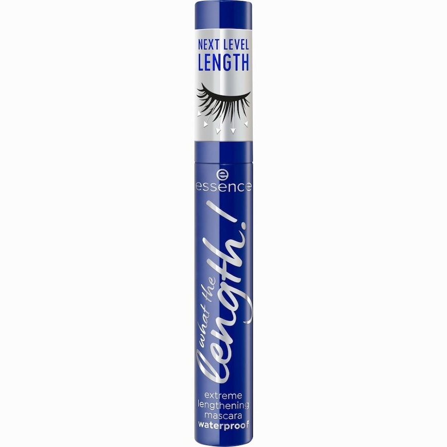 Essence what the length! Mascara 02 - BLACK WATERPROOF 10 ml Schwarz