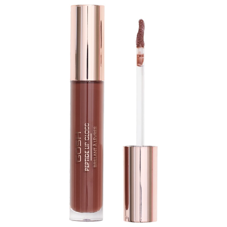 Gosh Copenhagen Peptide Lipgloss 006 Brownie 7 ml Braun