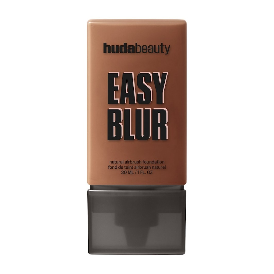 HUDA BEAUTY Easy Blur Natural Airbrush Foundation 550 WARM - Hot Fudge 30 ml Braun