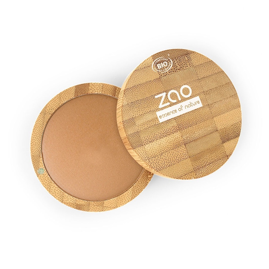 ZAO Bamboo Cooked Powder Matt Bronzer 342 - BRONZE COPPER 15 g Hellbraun