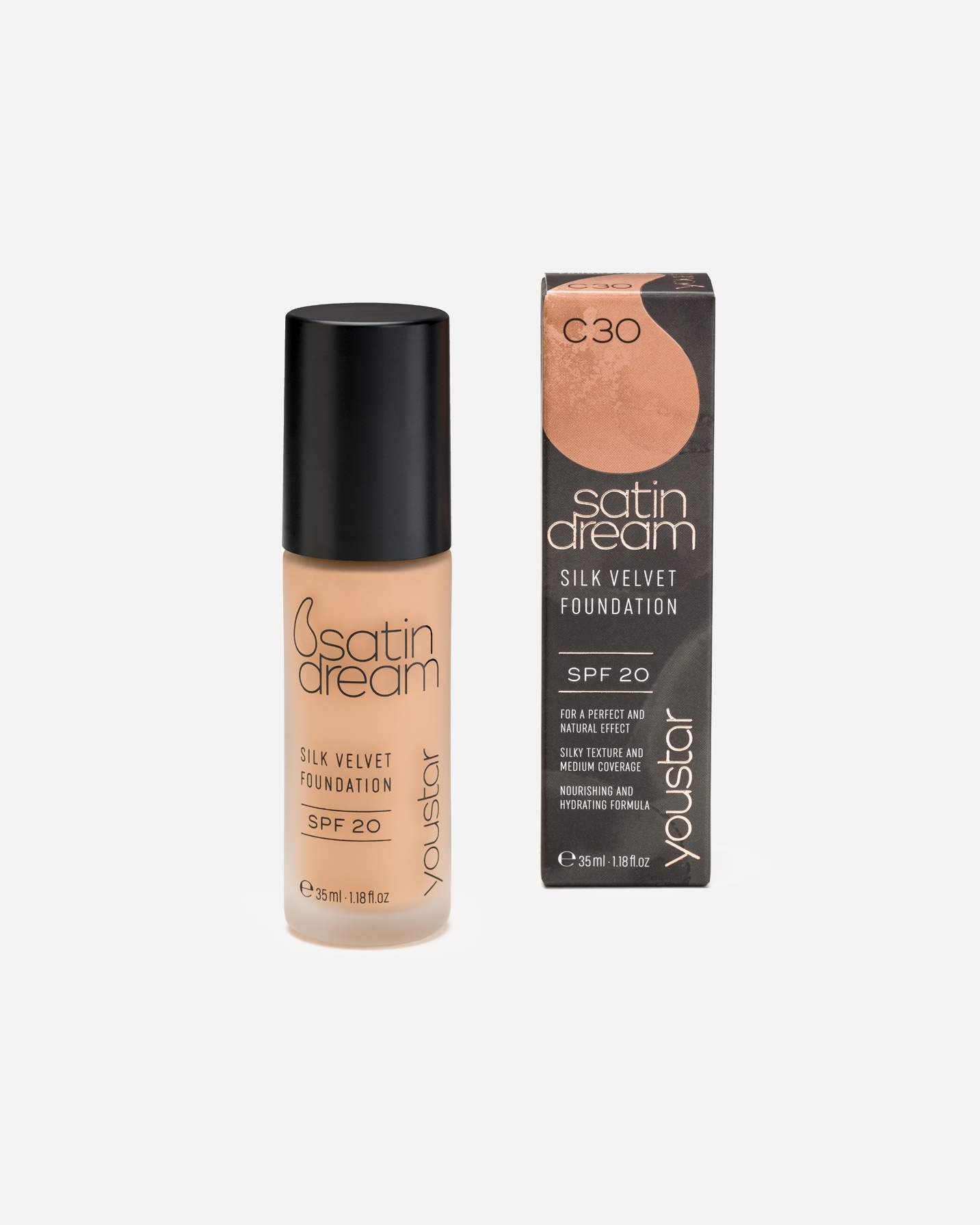 Foundation für Unisex youstar Default Brand Line Satin Dream C30