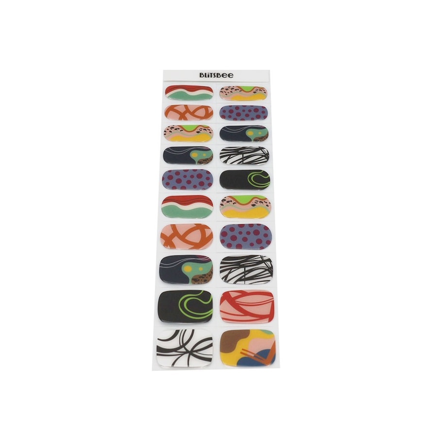 Blitsbee Gel Nail Sticker Funky Glow Nagelsticker