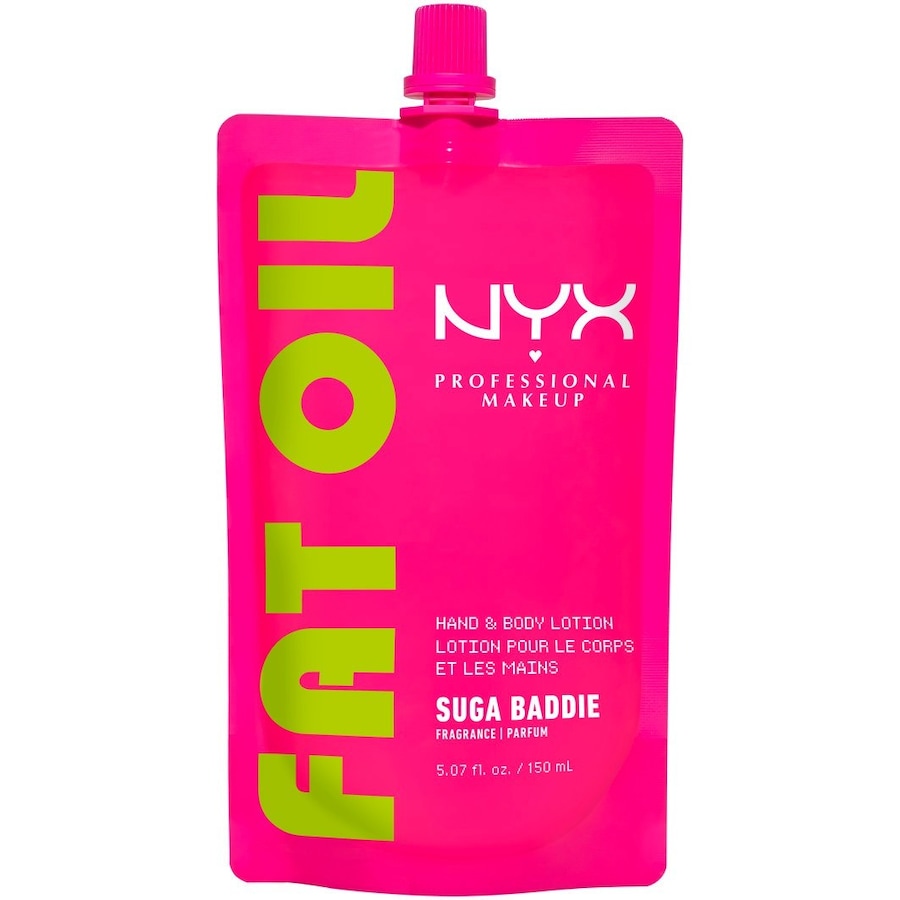 NYX Professional Makeup Fat Oil Body Hand- und Körperlotion Suga Baddie Körpermilch 150 ml
