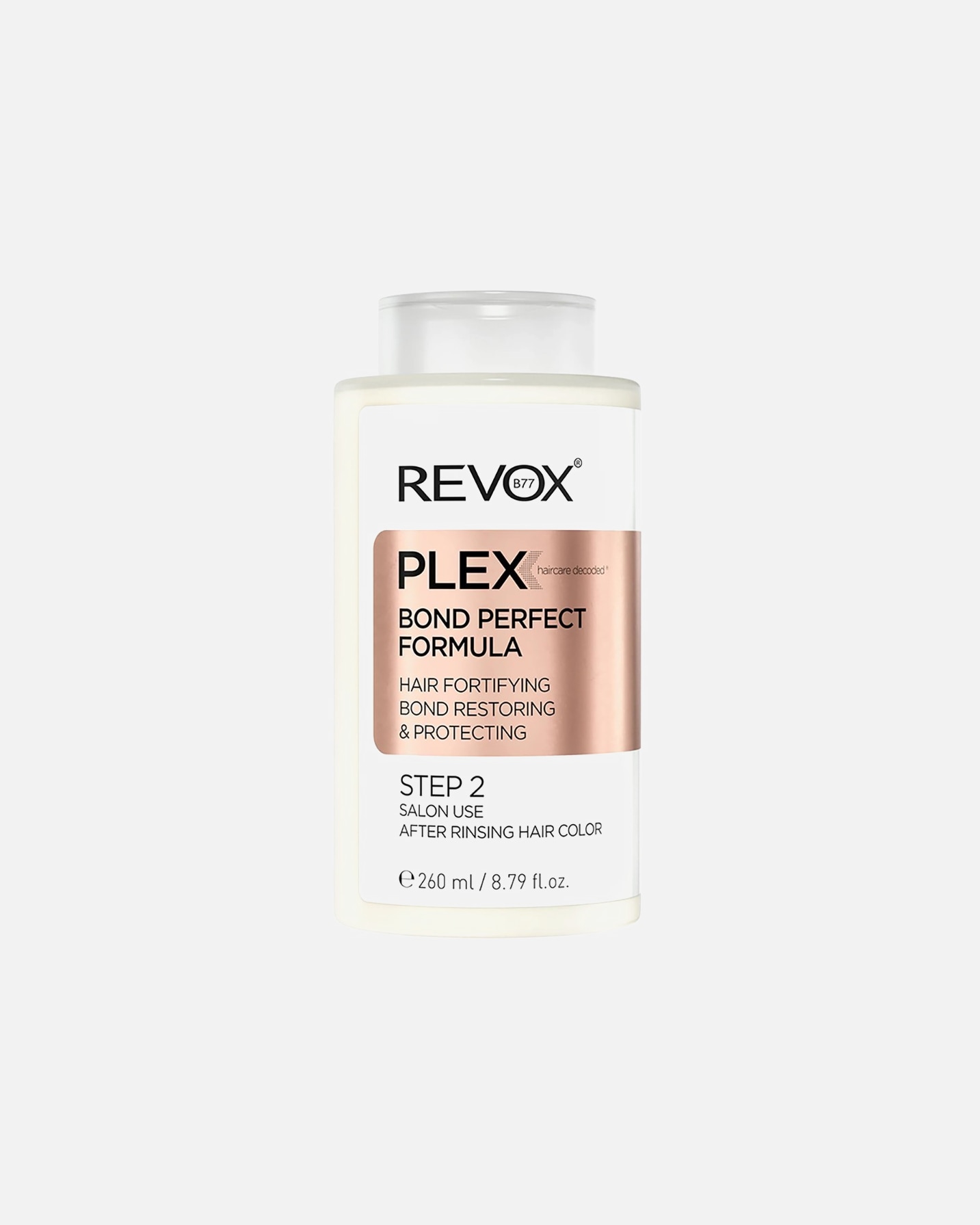 Haarkur für Unisex REVOX B77 PLEX Bond Perfect Formula Step 2 260 ml