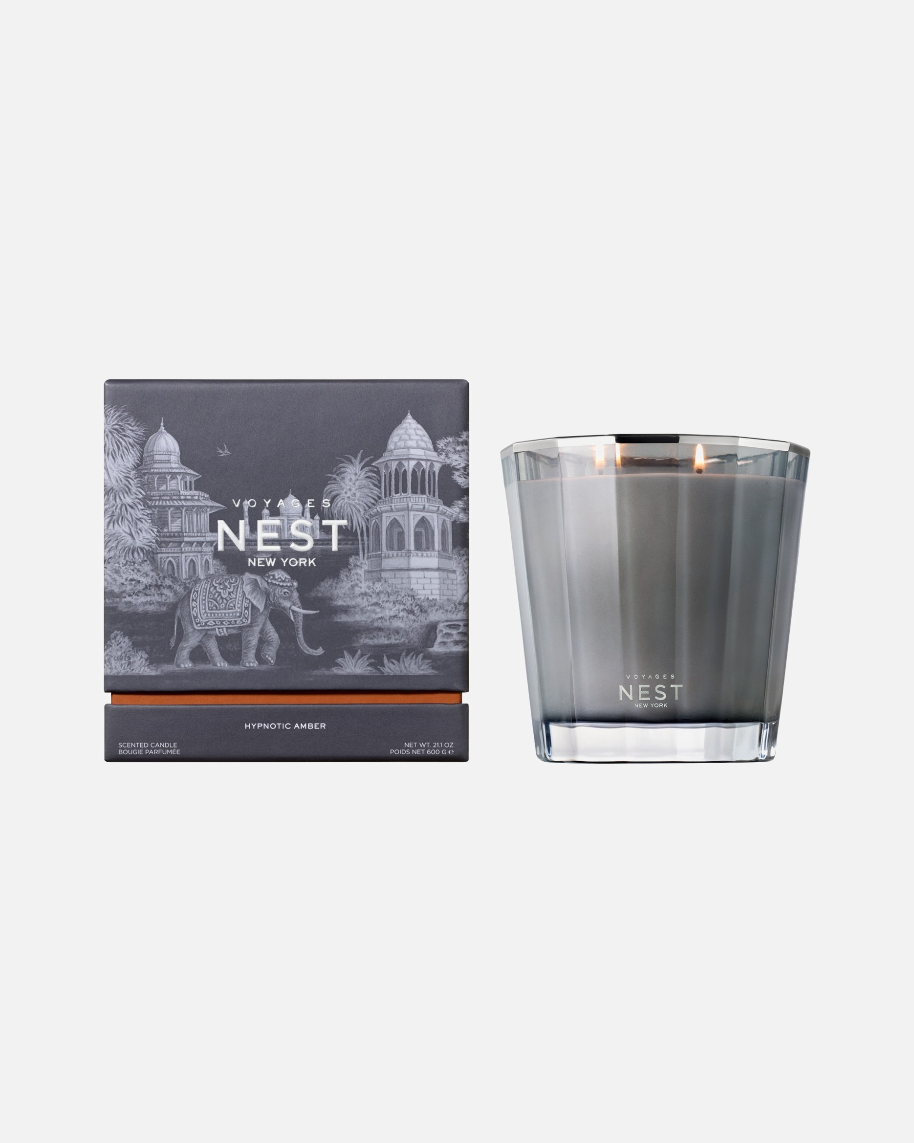 Kerze für Unisex NEST NEW YORK Default Brand Line Voyages Hypnotic Amber 600 g