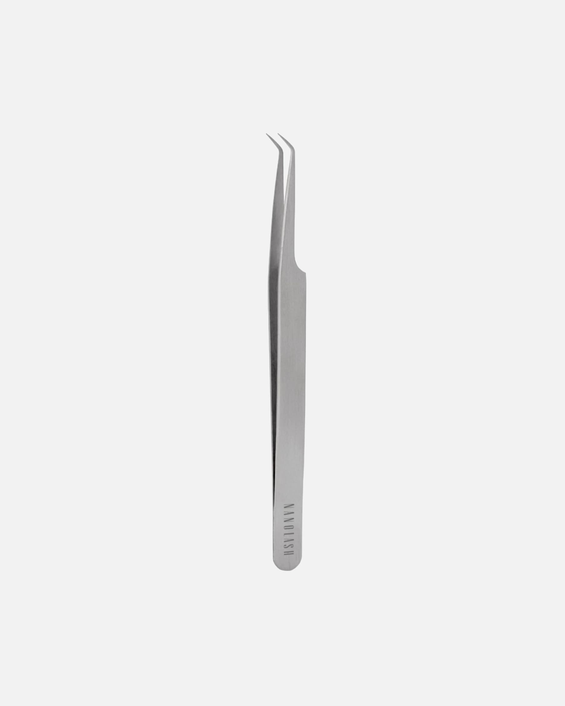Pinzette für Unisex Nanolash Wimpern Pinzette L-Form 1 Stück