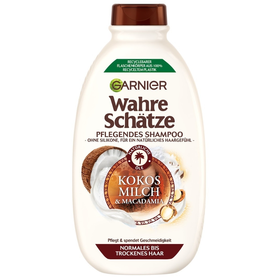 Garnier Wahre Schätze Kokosmilch & MacadamiaHaare | 400.0 ml | 8,98 / 1.0 l