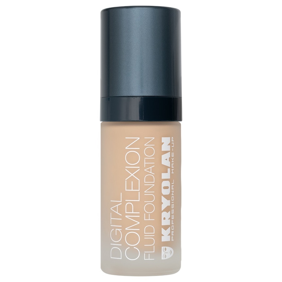 Kryolan Digital Complexion Fluid Foundation O 15 30 ml Hellbraun