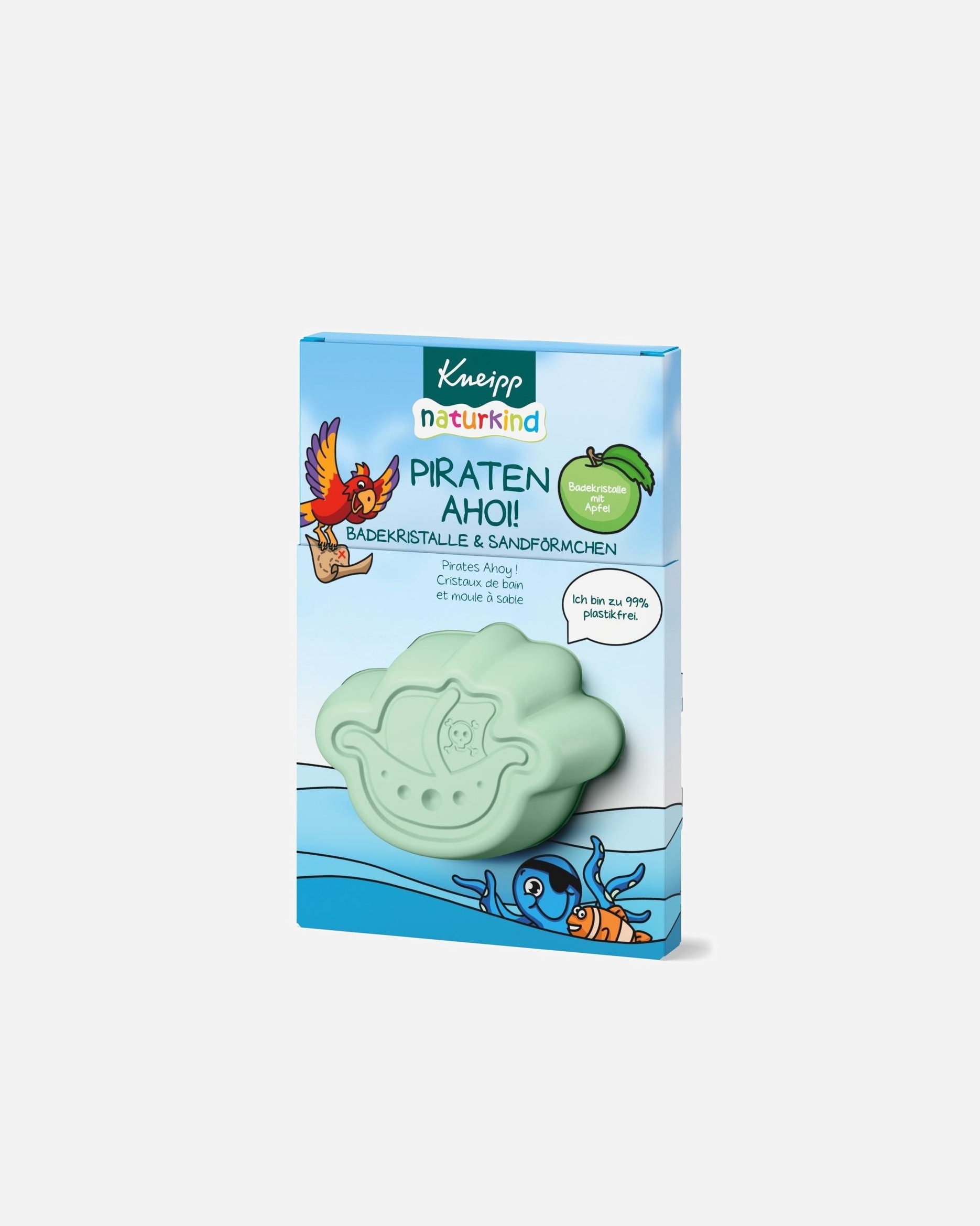 Badezusatz für Unisex Kneipp Kneipp® Naturkind Piraten Ahoi! Badekristalle & Sandförmchen 60 g