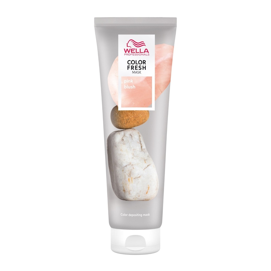 Wella Professionals Color Fresh Farbauffrischende Pflegemaske Haarmaske Pink Blush 150 ml Hellbraun