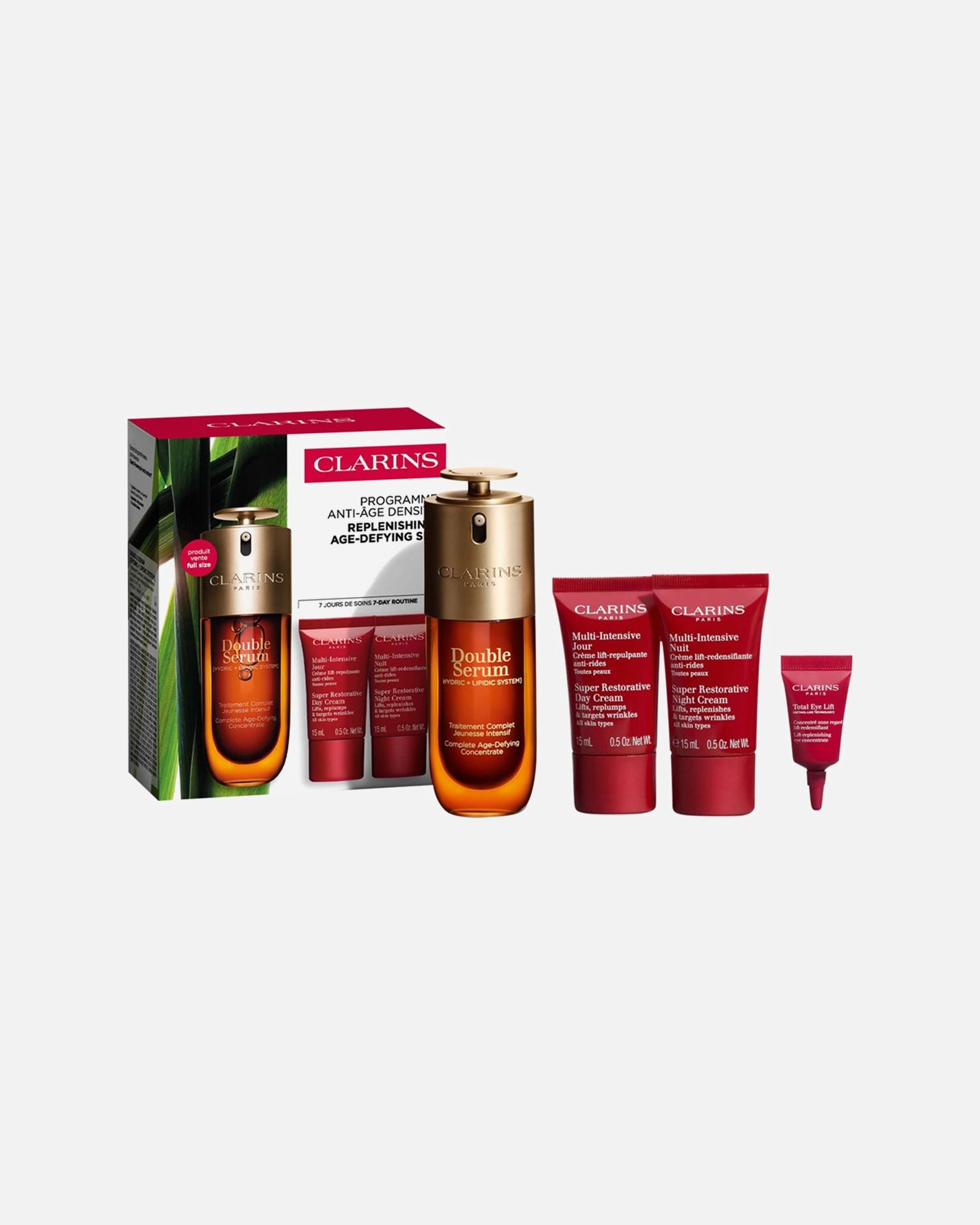 Gesichtspflegeset für Unisex Clarins Double Serum 1 Stück
