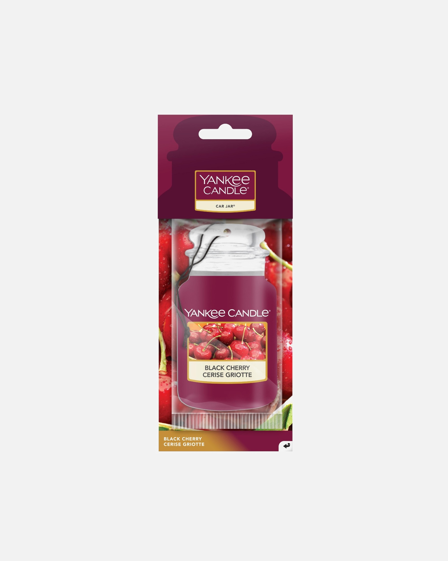 Autoduft für Unisex YANKEE CANDLE Car Jar® 14 g - Black Cherry