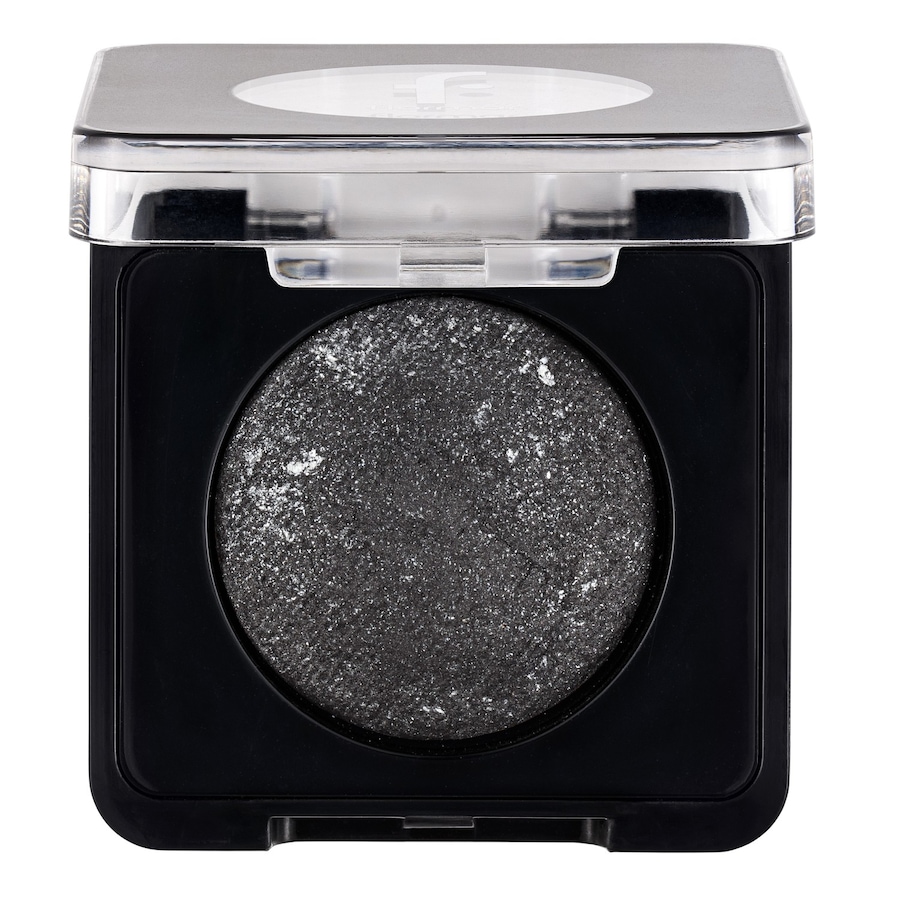 Flormar Baked Eyeshadow BES-001 Beige Lidschatten Black Glitters 1 g Grau Damen