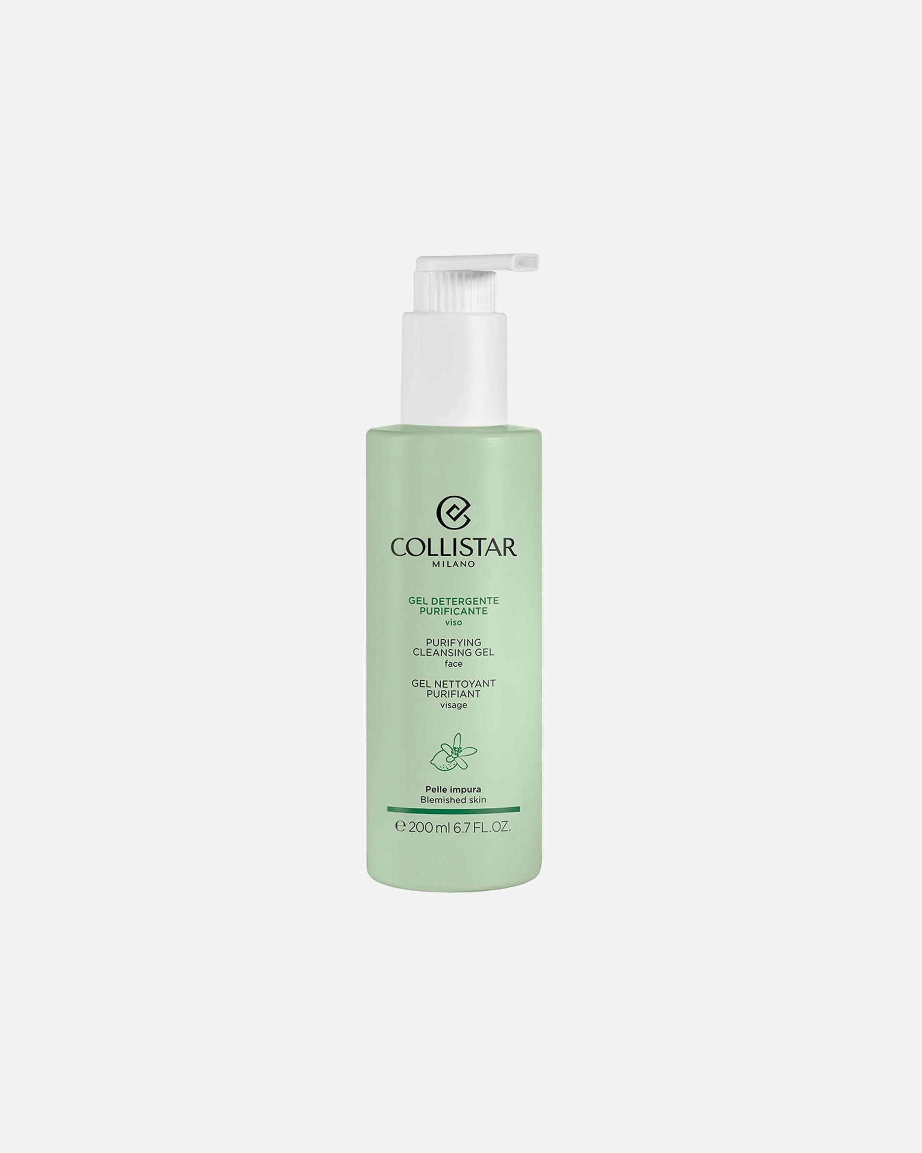 Reinigungsgel für Weiblich Collistar PURIFYING CLEANSING GEL 200 ml