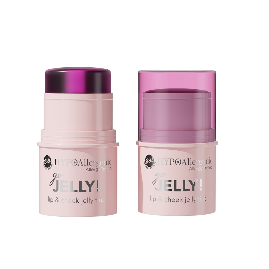 Bell Hypo Allergenic Lip + Cheek Jelly Tint Blush Glamorous 7.5 g Rosegold