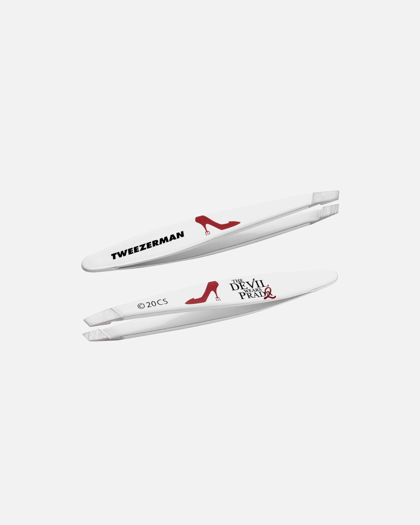 Pinzette für Unisex Tweezerman The Devil Wears Prada 2 Mini Slant Tweezer 1 Stück