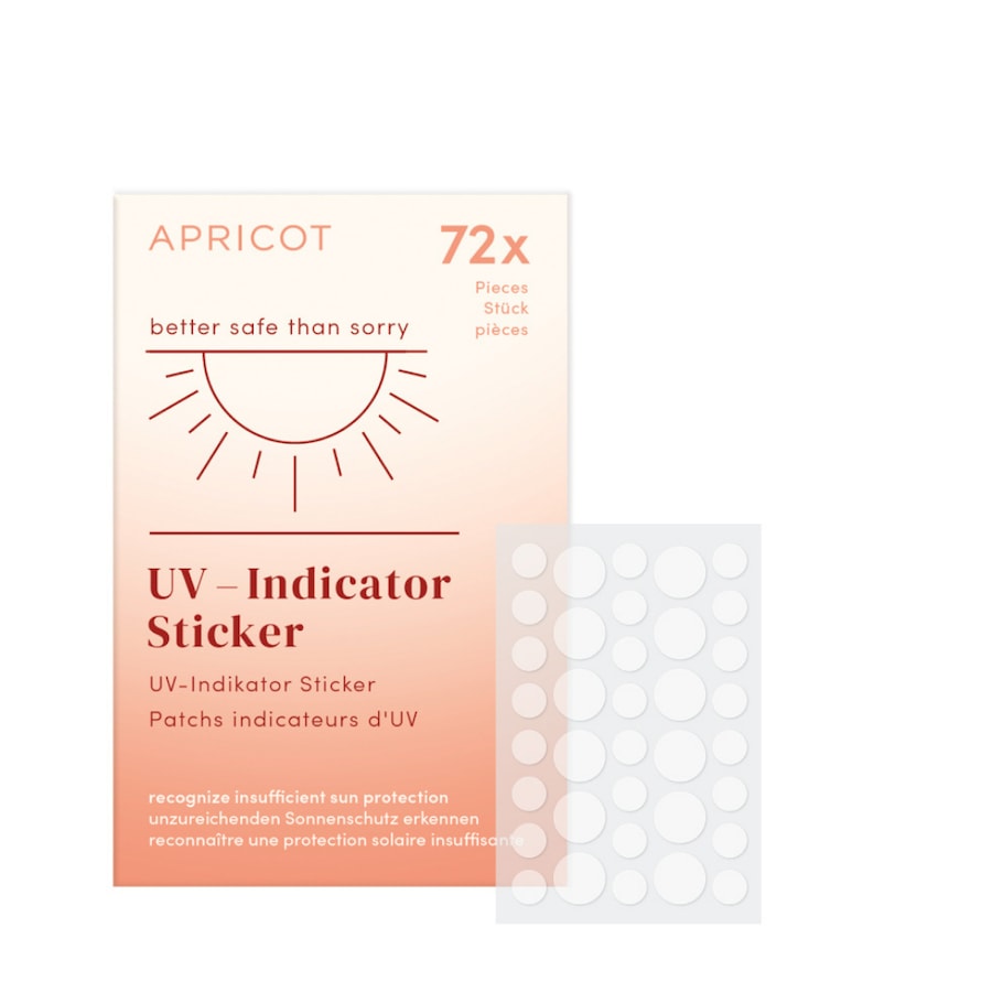 Apricot UV-Indicator StickerGesicht | 72.0 pieces | 0,19 / 1.0 pieces