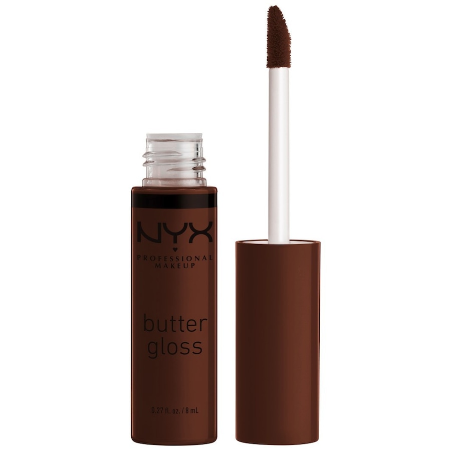NYX Professional Makeup Wedding Butter Gloss Lipgloss Nr. 53 - Lava Cake 8 ml Braun