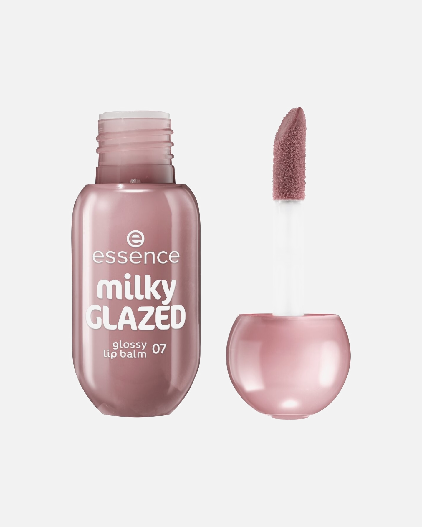 Lippenbalsam für Unisex Essence Milky Glazed Glossy 07 - OAT SO CREAMY