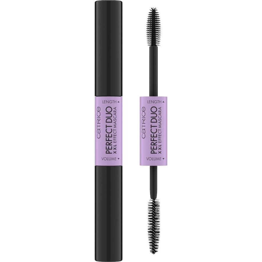 Catrice Perfect Duo XXL Effect Mascara 010 - BLACK 8 ml Schwarz