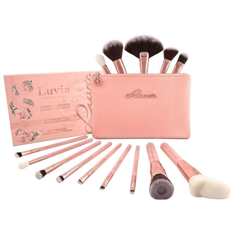 Luvia Essential Brushes - Rose Golden Vintage Pinselset