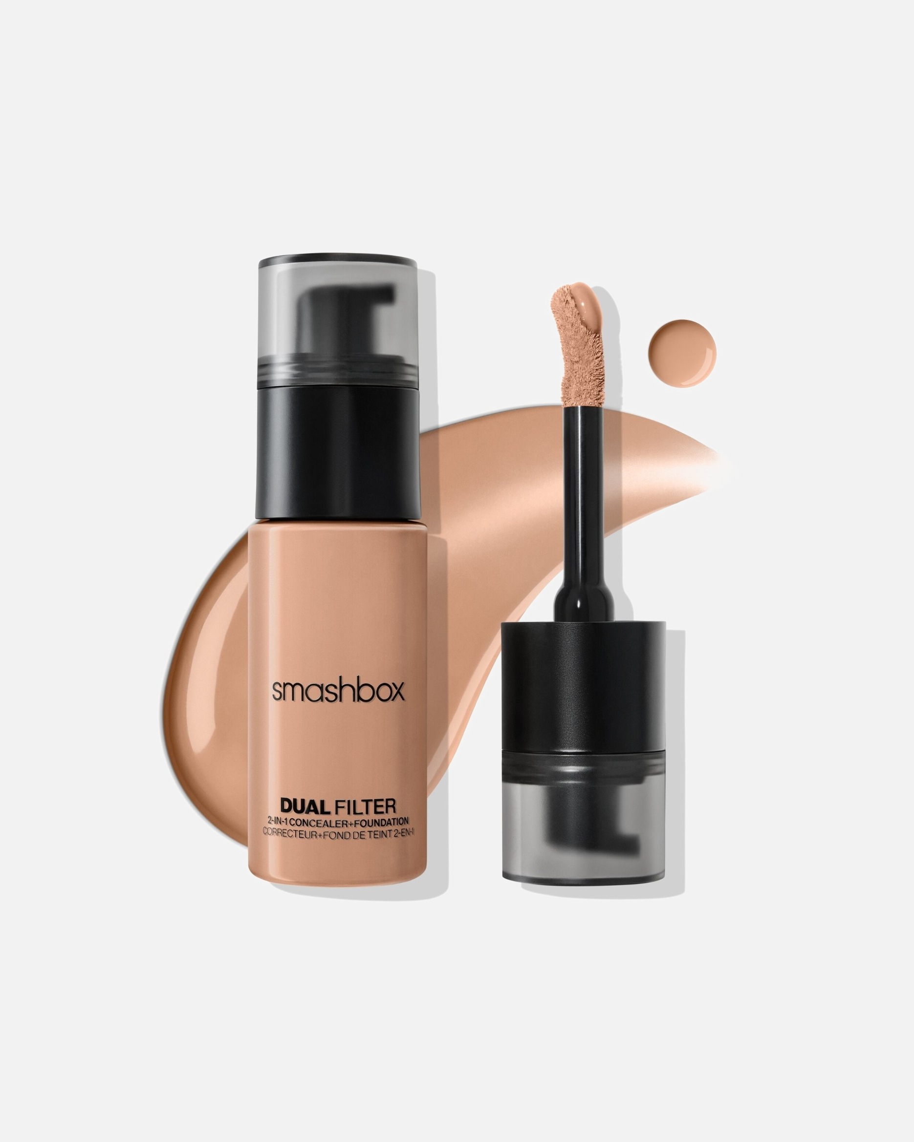 Concealer für Unisex Smashbox Dual Filter 2-in-1 15 - LIGHT MEDIUM 15 COOL