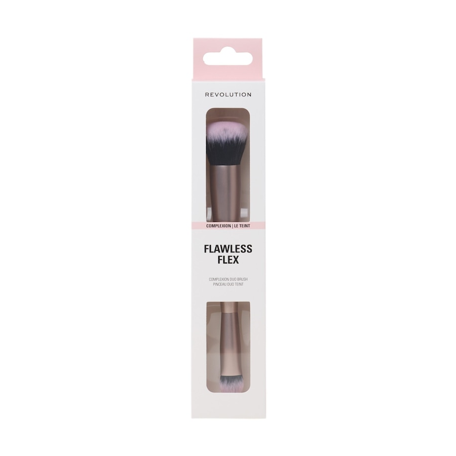 REVOLUTION Flawless Flex Duo Brush Puderpinsel