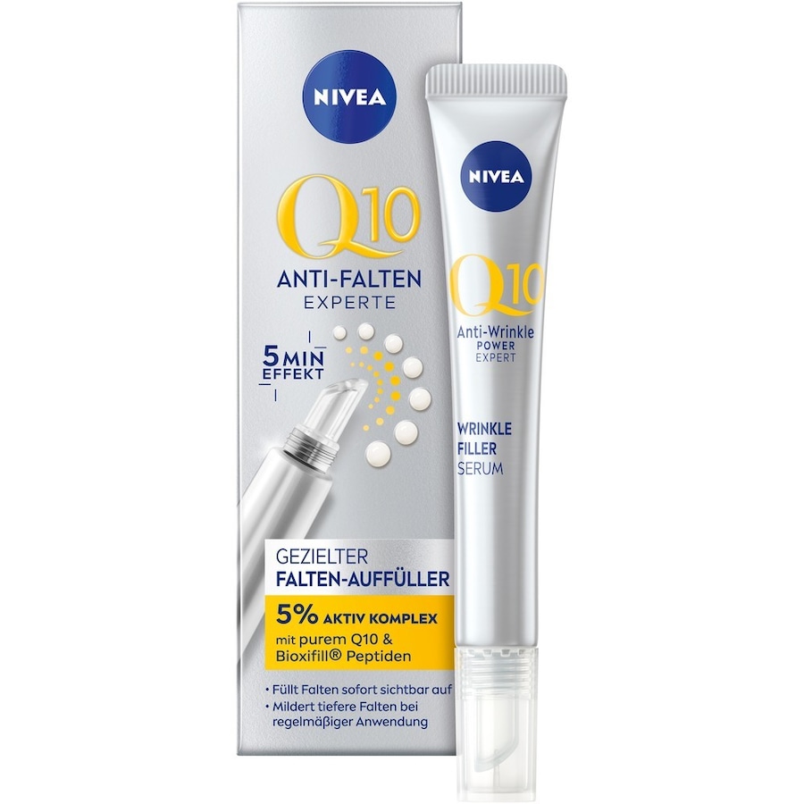 NIVEA Q10 Anti-Falten Experte Gezielter Falten-Auffüller Anti-Aging Serum 15 ml