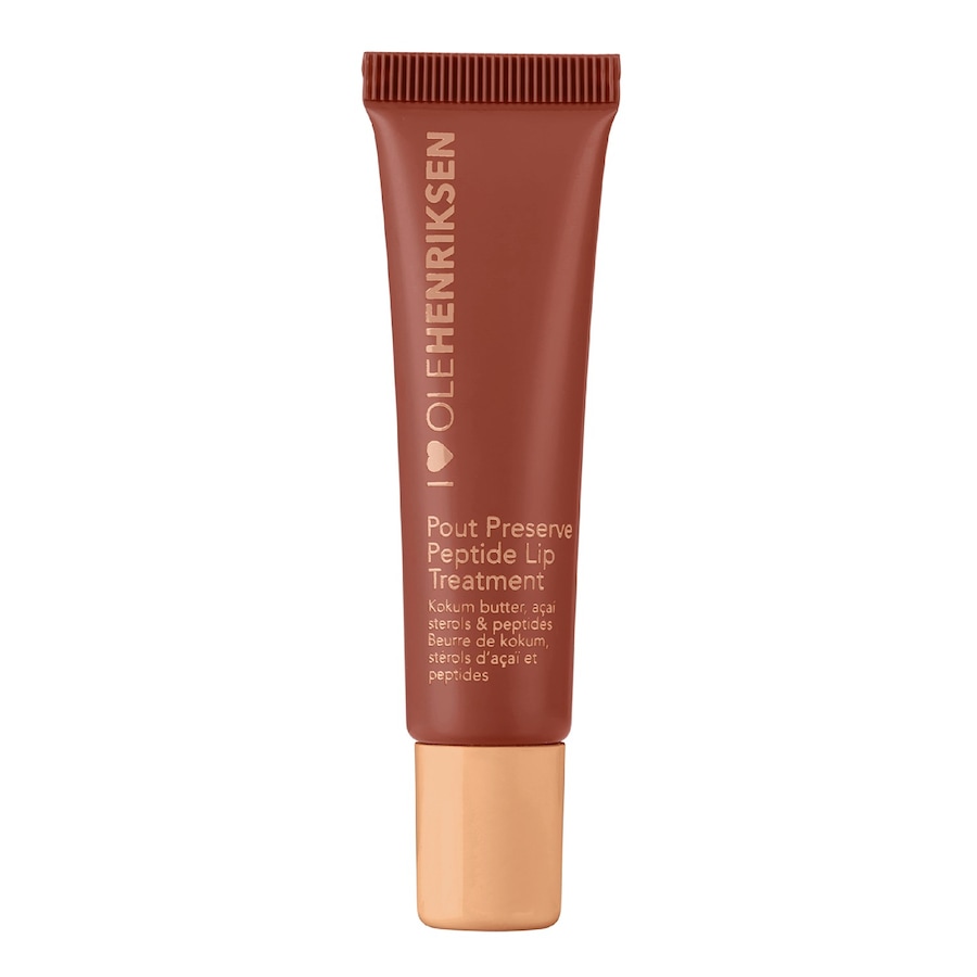 Ole Henriksen Pout Preserve Hydrating Peptide Lippen- & Mundsalbe Cocoa Creme 12 ml Braun