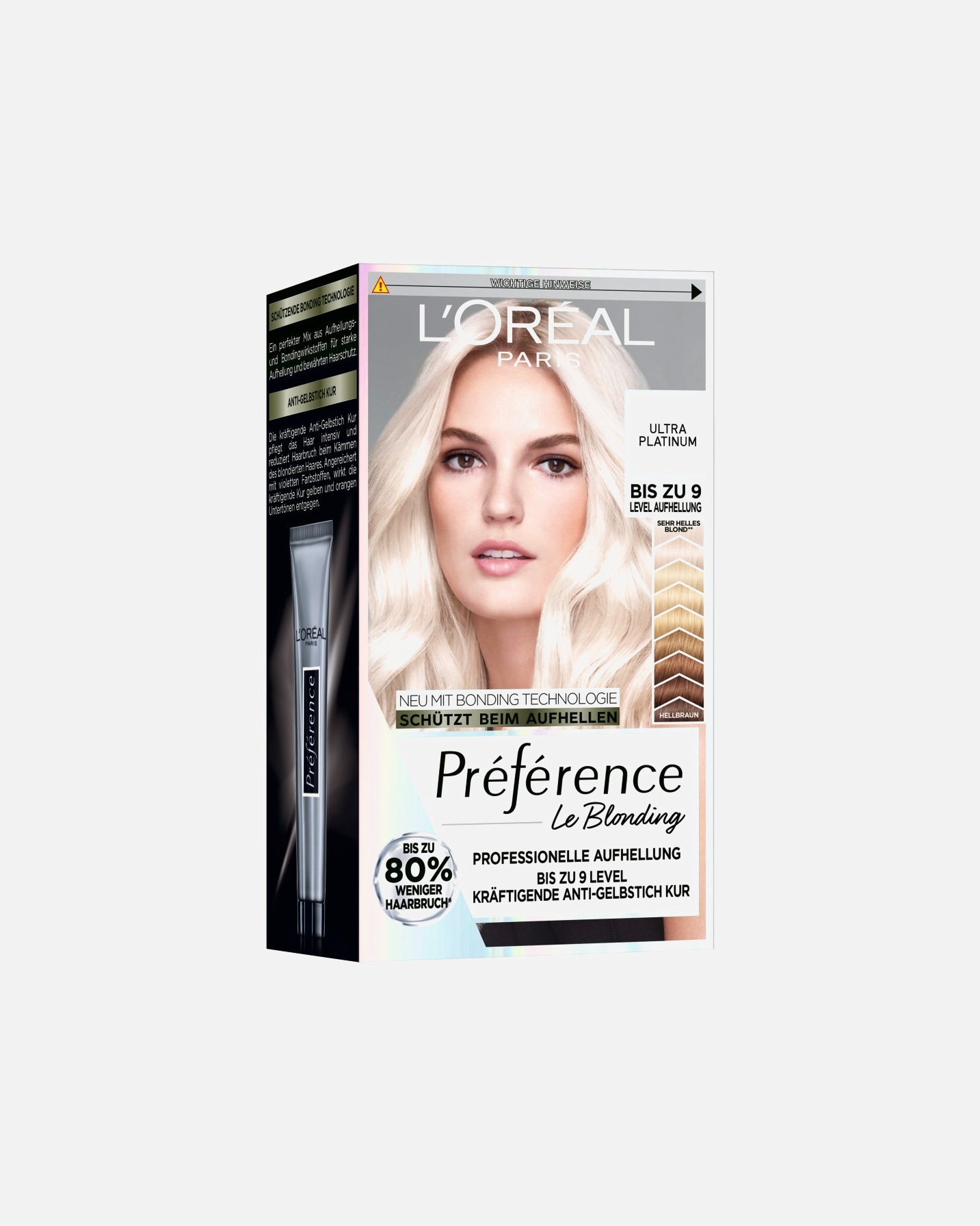 Haarfarbe für Unisex L’Oréal Paris Preference Ultra Platinum