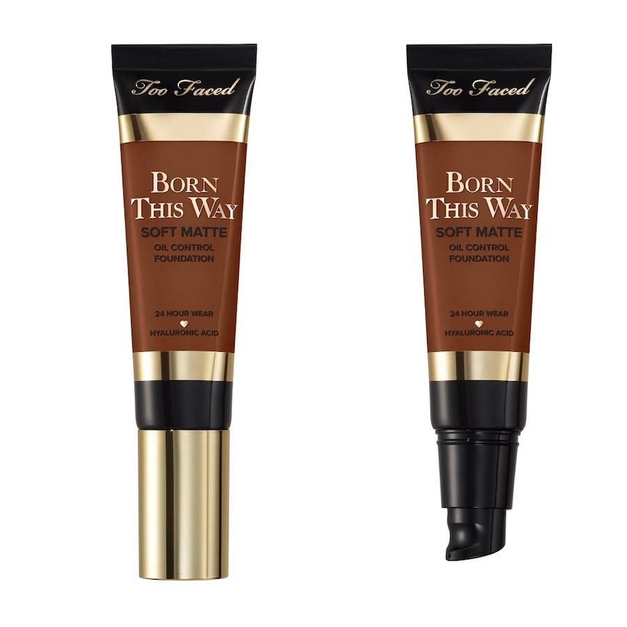 Too Faced Born This Way Soft Matte Foundation SPICED RUM 30 ml Braun