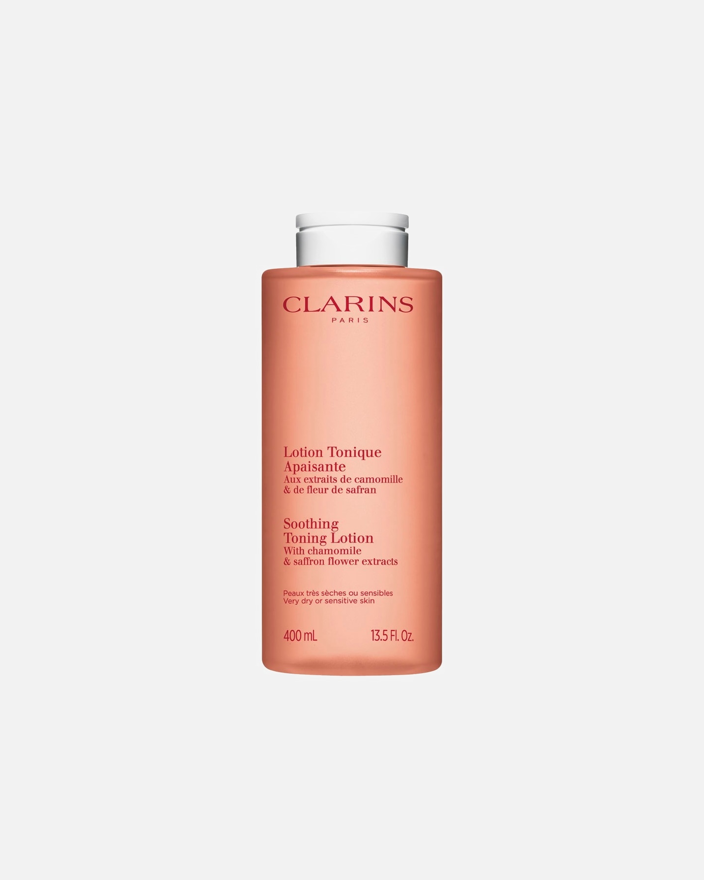 Gesichtstoner für Unisex Clarins Default Brand Line Lotion Tonique Apaisante XL 400 ml
