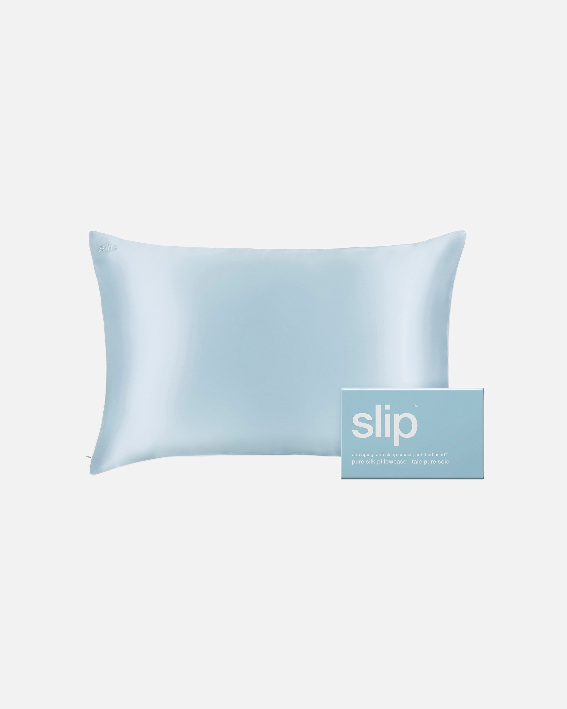 Kissen für Unisex Slip Pure Silk Pillowcase Pure Silk Queen Pillowcase - Seabreeze