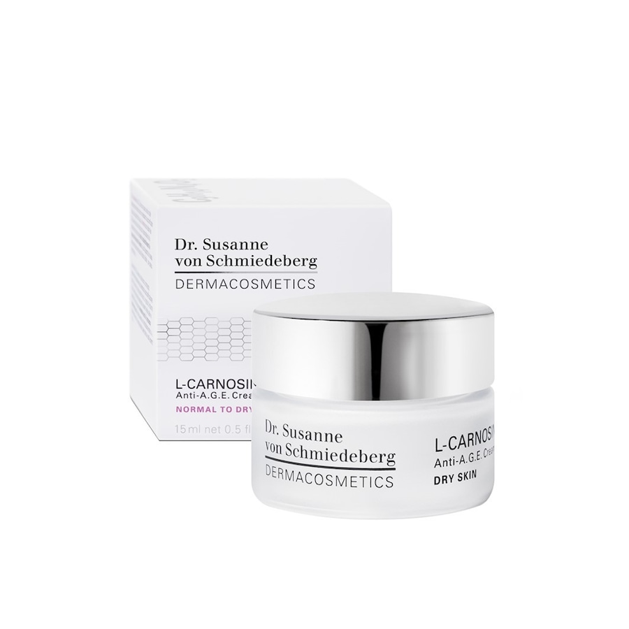 Dr. Susanne von Schmiedeberg L-Carnosine Anti-A.G.E. Cream Dry Skin Mini Gesichtscreme 15 ml