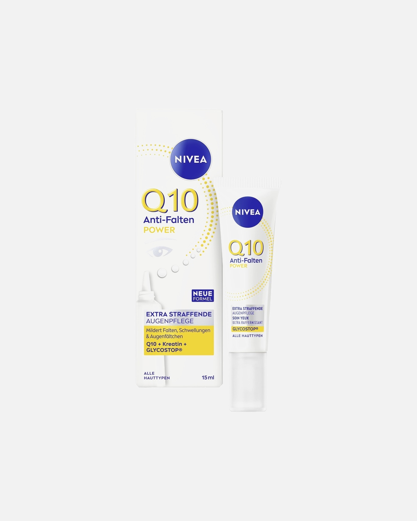 Augencreme für Weiblich NIVEA Q10 Anti-Falten Power 15 ml
