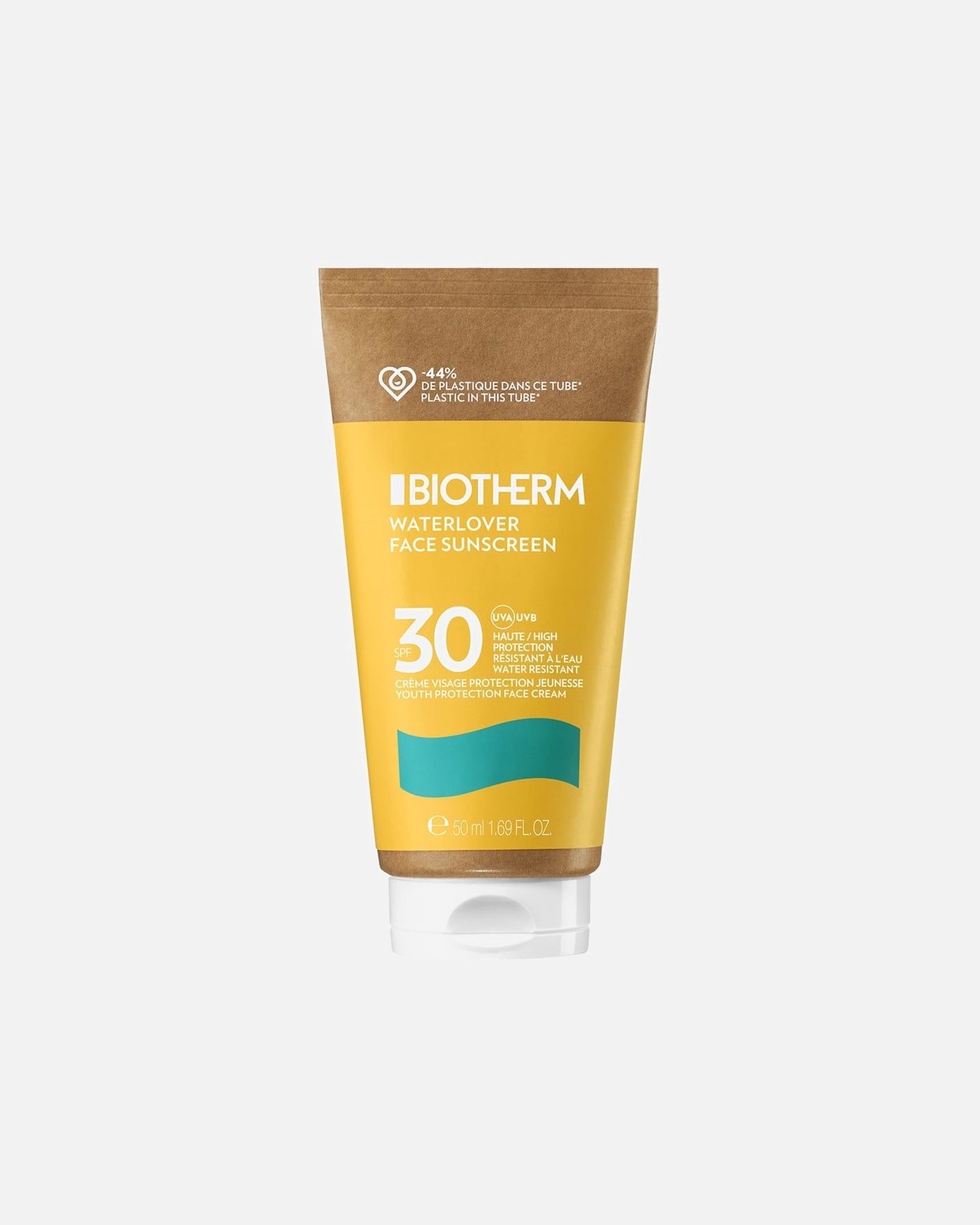 Sonnencreme für Unisex Biotherm Water Lover Face SPF 30 50 ml