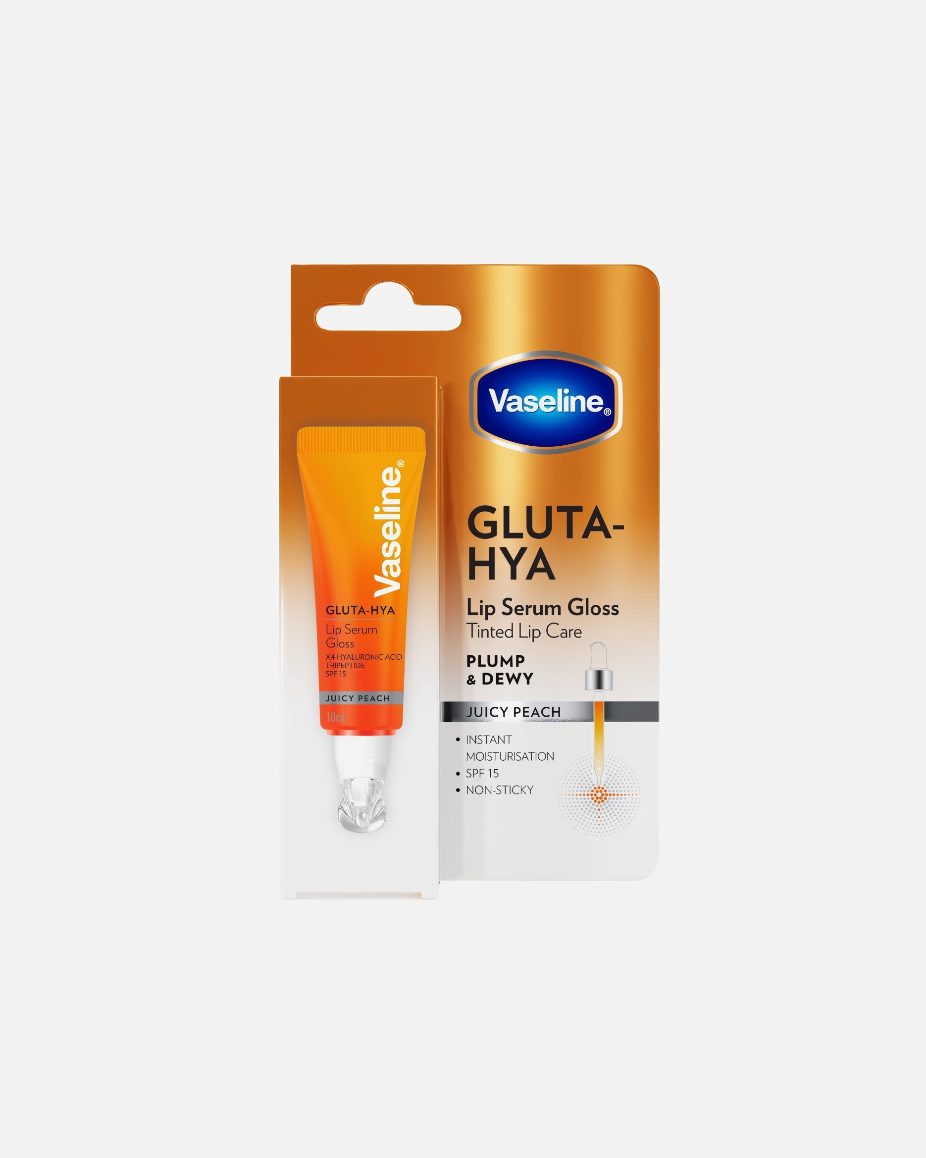 Lippenserum für Unisex Vaseline Gluta-Hya 10 ml
