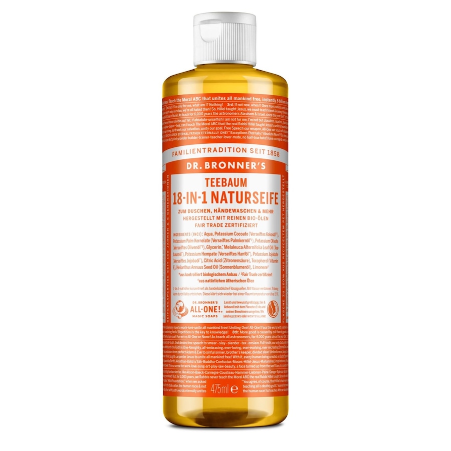 Dr. Bronner's 18-in-1 NATURSEIFE Teebaum Duschgel 475 ml