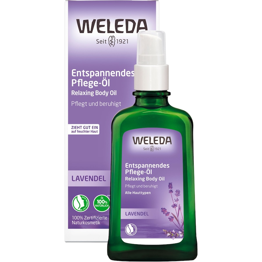 Weleda - Lavendel Entspannendes Pflege-Öl Körperöl 100 ml (112.6 € / 1 l) Weleda - Lavendel Entspannendes Pflege-Öl Körperöl 100 ml (112.6 € / 1 l)